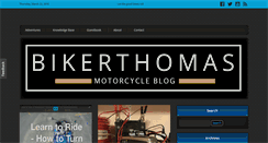 Desktop Screenshot of bikerthomas.com